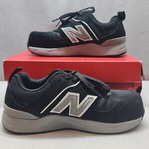 New Balance Women's Elite Lite Comp Toe Work Shoes Black & Rose Size 5‎